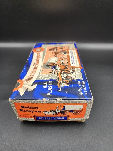 Covered Wagon Vintage Plastic Model Rare - Miniature Masterpieces - Picture 5 of 6