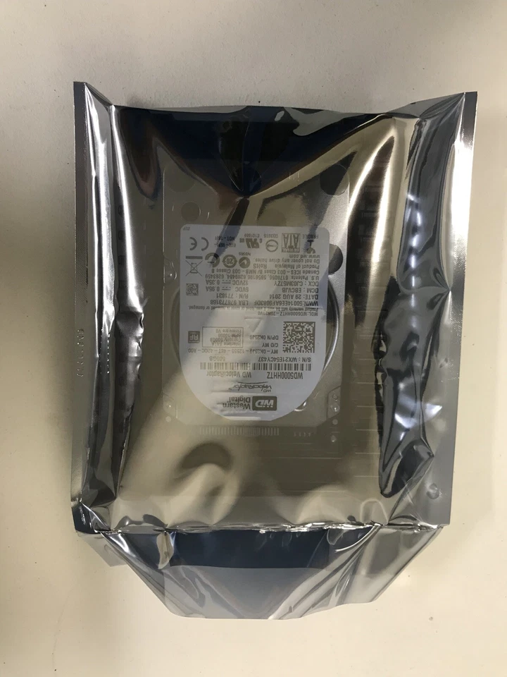 Western Digital VelociRaptor 500GB 10000RPM SATA 6Gbps 64MB 2.5" | WD5000HHTZ - Image 2 of 2