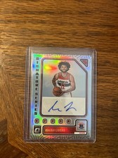 2023-24 Panini Donruss Optic - Signature Series  #SS-LRS Isaiah Livers