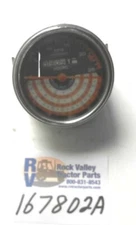 White Tachometer-w/Over/Under 167802A