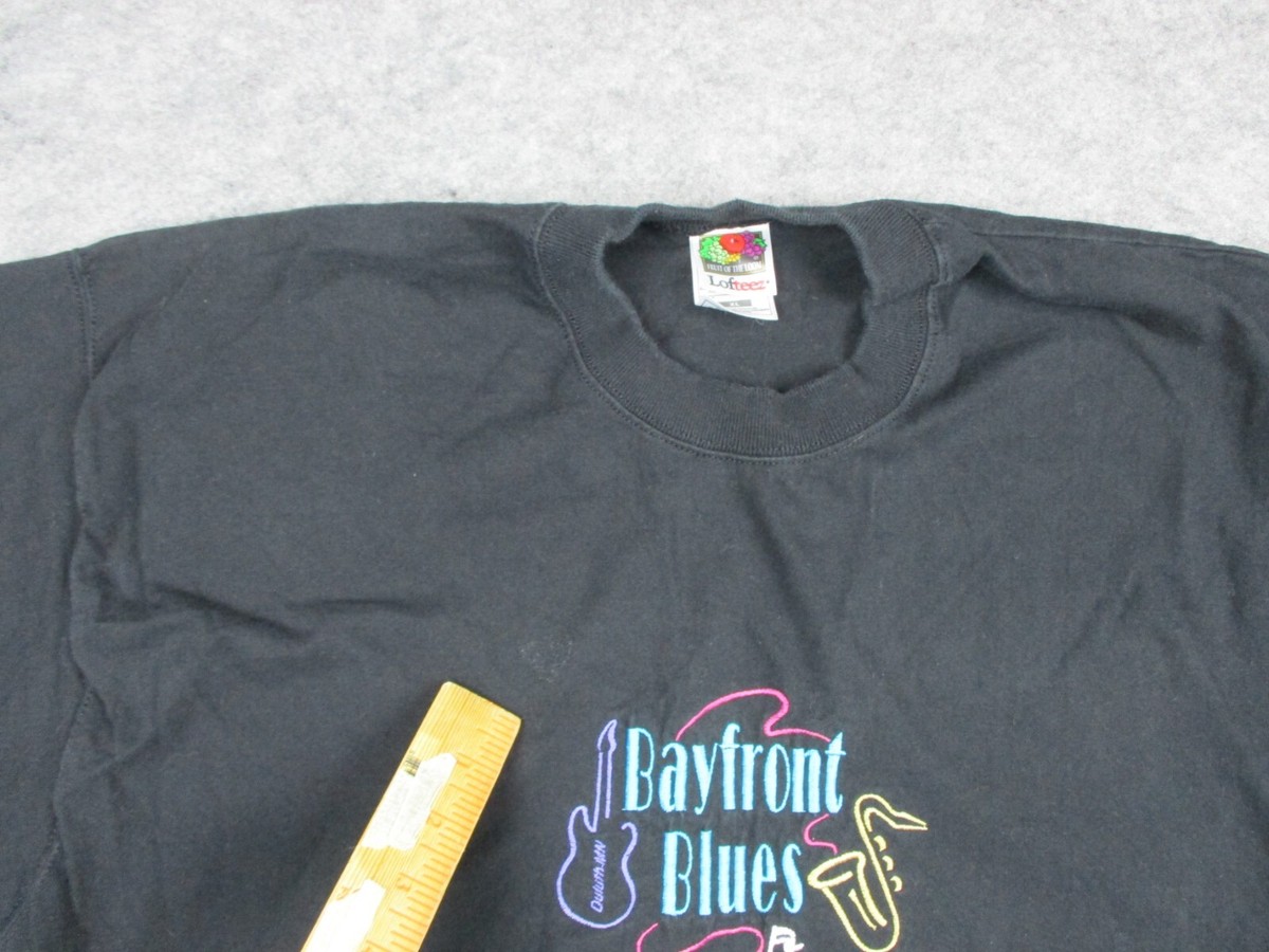 Bayfront Blues Festival Shirt Men Extra Large Black Music 