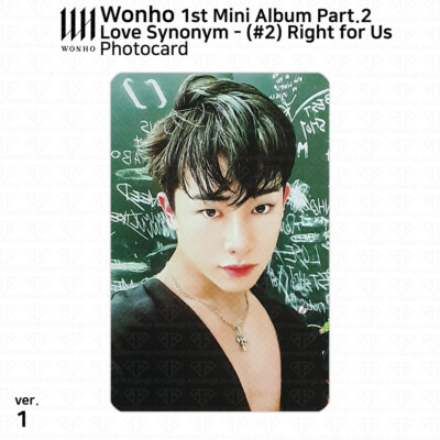 Wonho 1st Mini Album Love Synonym #2 Right for Us Official