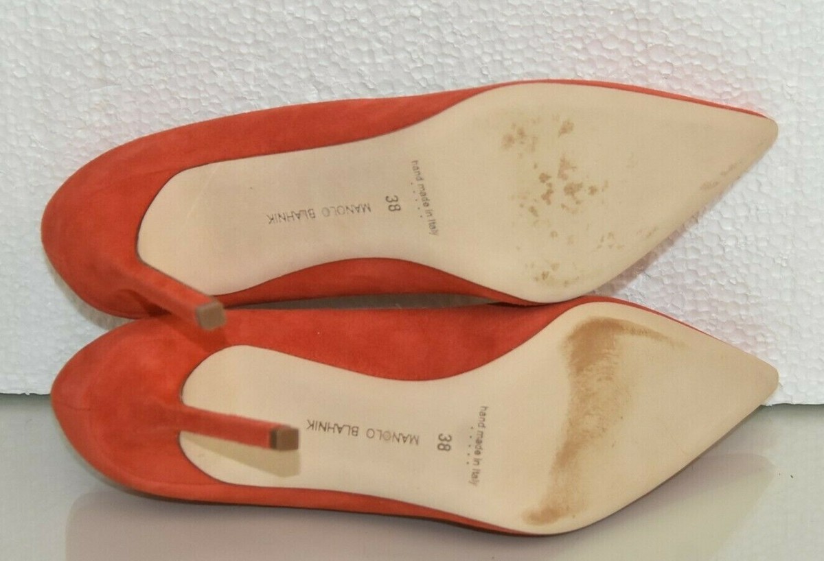 Escarpins Manolo Blahnik BB En Cuir Daim Marron - Pointure 40.5, Talons 3.75 Pouces, Neufs Sans Boîte