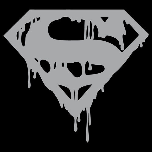 5" SUPERMAN MELTING Vinyl Decal Sticker Car Window Laptop DC Comics Super Man - Picture 20 of 24