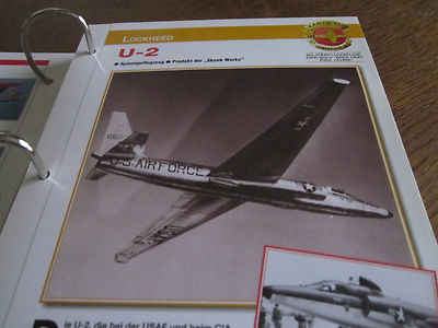 Faszination 4 122 Lockheed U2 Spionageflugzeug Skunk Works