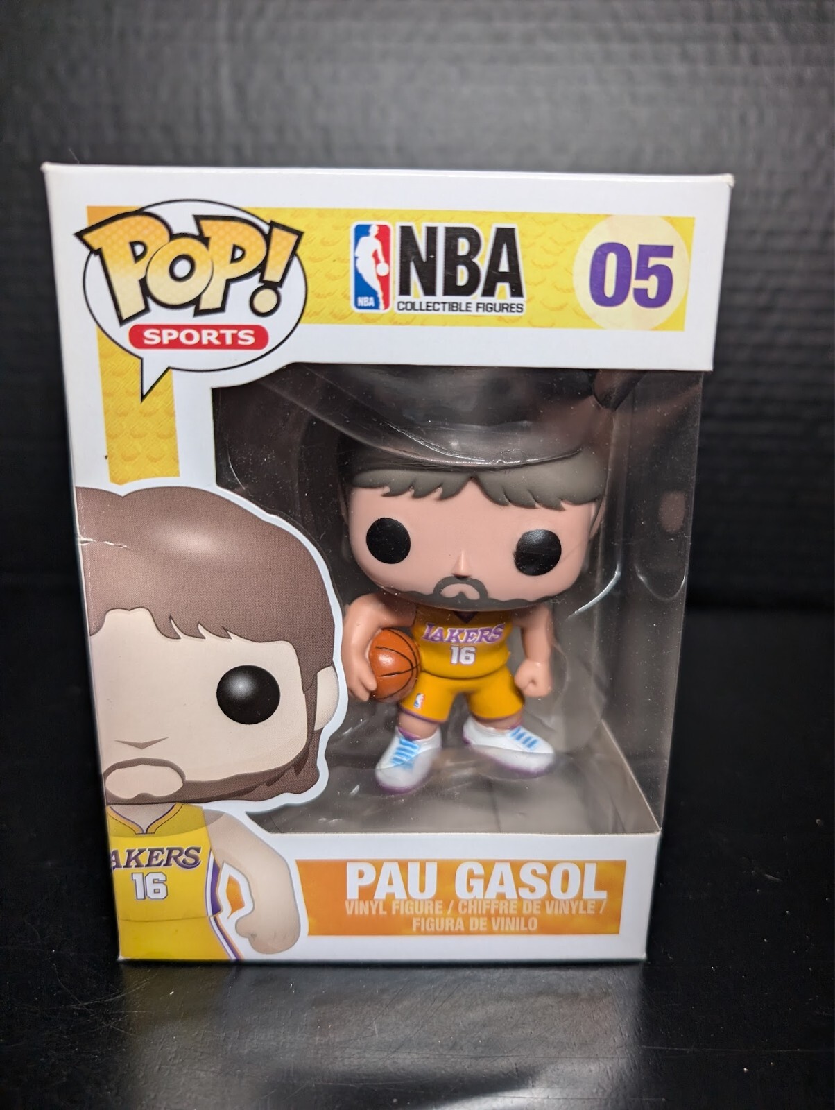 Funko Pop! Pau Gasol #05 - Algunos Daños En La Caja