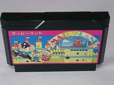 mappy land Namco fc famicom software