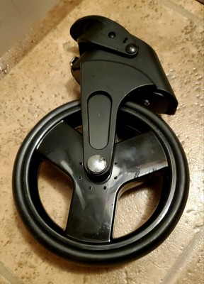 Chicco Liteway Stroller Front Wheel Tire Replacement Black Ebay