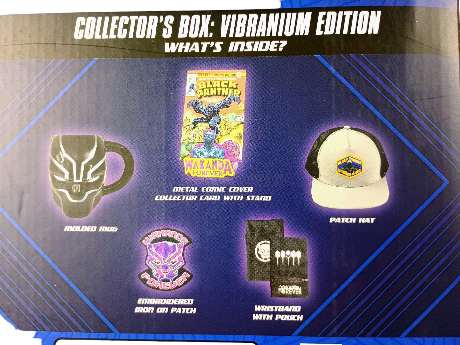 Marvel Avengers Black Panther Collector's Box: Vibranium Edition Culturefly NEW thumbnail 3