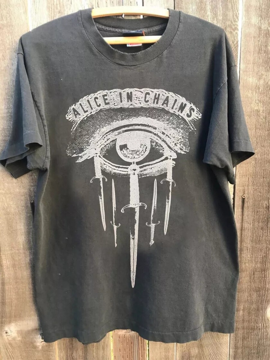 90s ALICE IN CHAINS HANGING 1992 ロンT 両面 Vintage Alice In