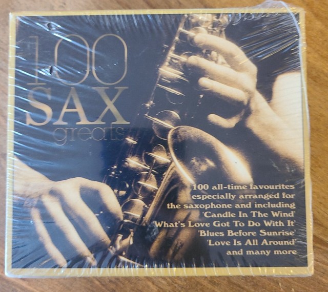 100 Sax Greats 4 CD Set Arranged for The Saxophone Time Music Various