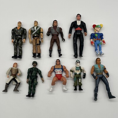 Vintage Misc. Action Figure Lot! Incomplete! 