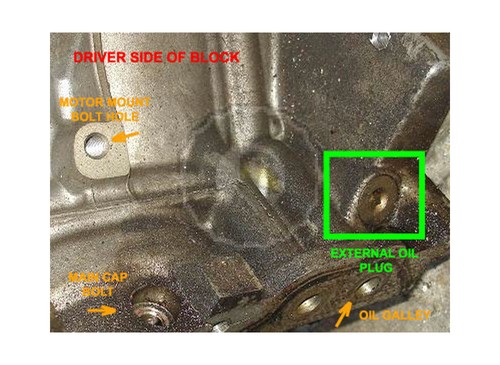 LS1 LS2 LS3 LS7 LS6 LQ4 LQ9 External Oil Gallery Plug - Picture 3 of 3