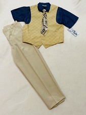 LA Style Boys Matching Outfit With Tie Size 16 Great For Easter 