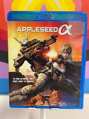 Appleseed: Alpha Blu-Ray Movie Animated Anime