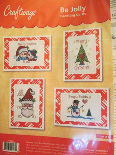 Craftways Card & Envelope Kit Your Choice-Christmas OR Wedding & Anniversary - Picture 1 of 7