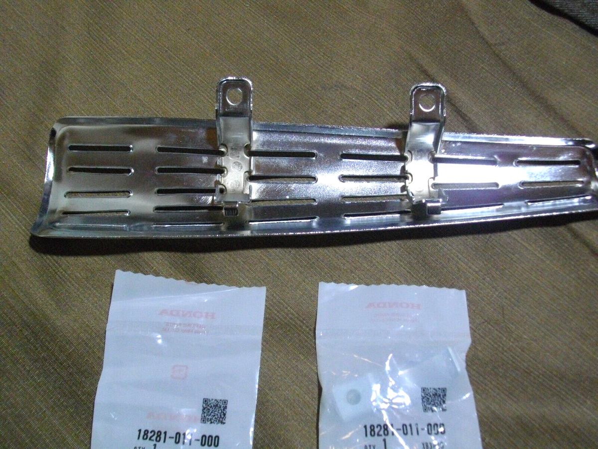 Honda CZ100 Exhaust heat guard18240-011-010 not genuine New Japan 