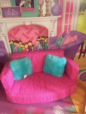 american girl comfy couch