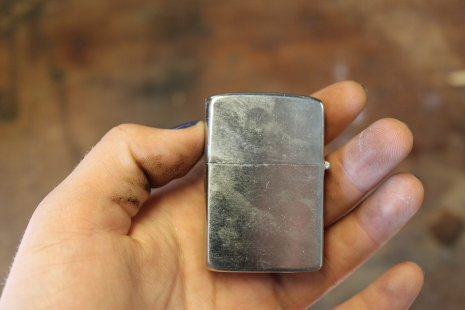 Vintage Butler, PA Auto Detail Season's Greetings Christmas Lighter