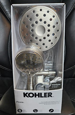 Kohler Prone Adjustable 3-in-1 Multifunction Shower Head With PowerSweep - New