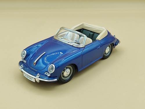 Modèle Réduit Porsche 911 Burago 1/24 - N°61 Mitcom, En Bon état Général (occasion)