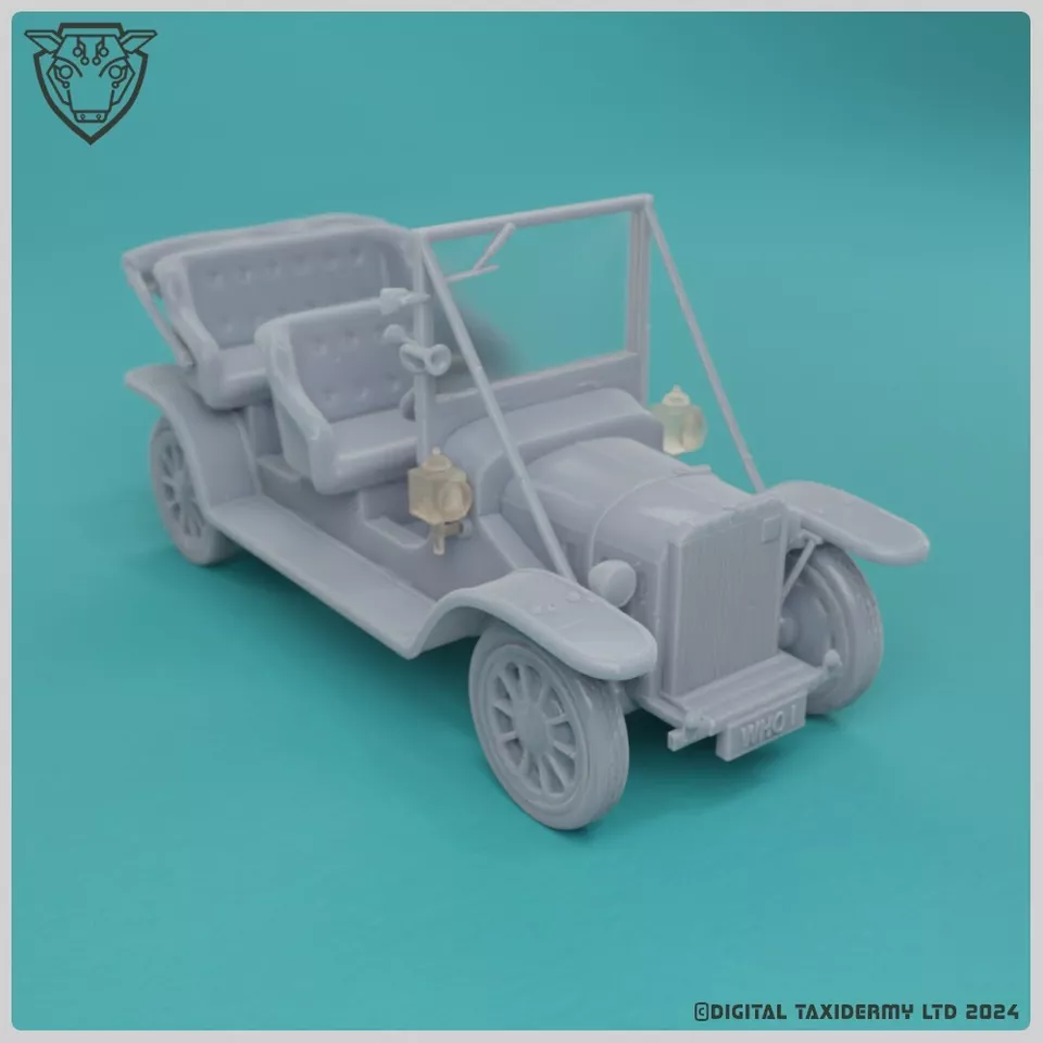 Dr-Who - Bessie, The Whomobile Third Doctors Car model kit 1/12,1/21, 28mm scale - Image 2 of 4