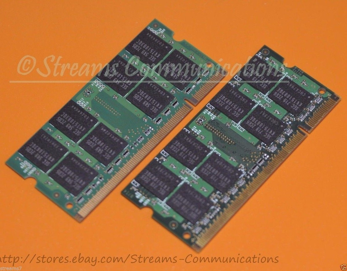 Kit RAM 4GB (2x2GB) Per HP DV9000, DV6000, G60 E Simili – TESTATA FUNZIONANTE