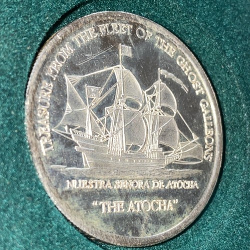 1oz Fine Silver Shipwreck-Treasure From The Atocha- Mel Fisher’s Silver - Picture 5 of 14