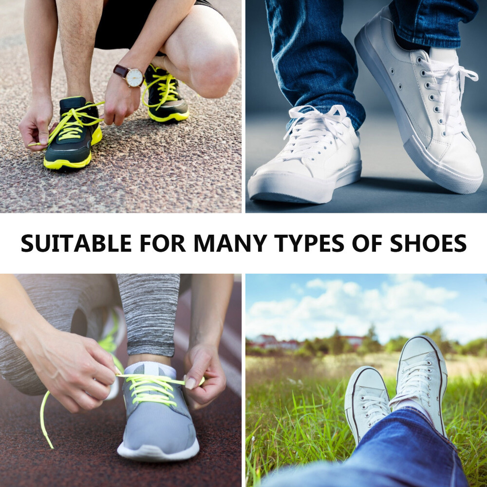 APL Lacci Riflettenti Fluorescenti per Scarpe da Ginnastica Uomo e Donna