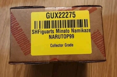 S.H.Figuarts Minato Namikaze NARUTOP99 Edition Naruto TAMASHII NATIONS Japan New