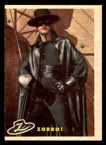 1958 Topps Zorro #1 Zorro! EX - Picture 1 of 2