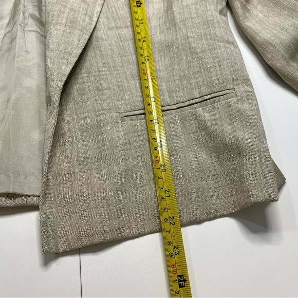 Pendleton Silk Blend Blazer Jacket Work Suit 10p - image 6