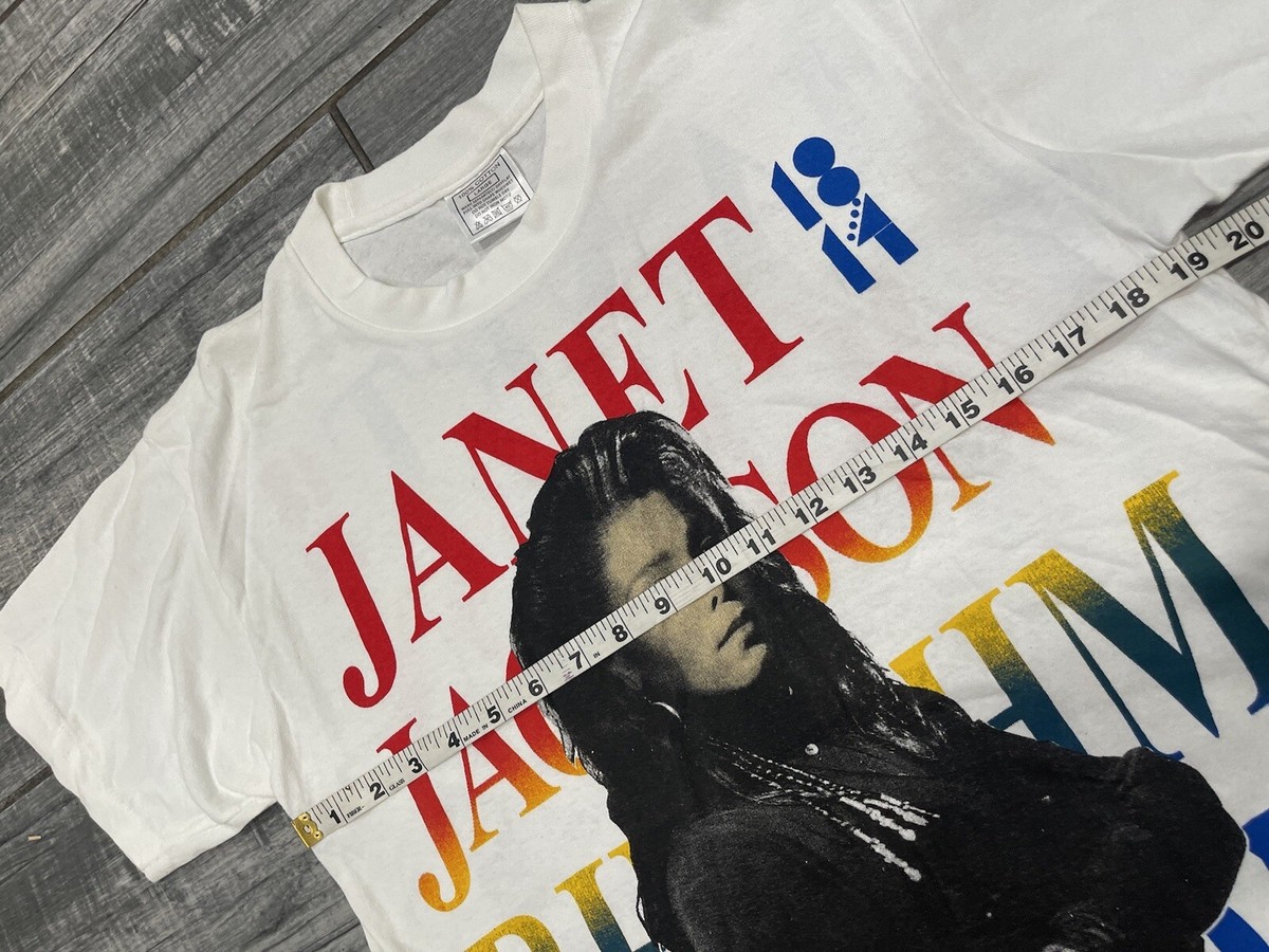 USA製 90s JANET JACKSON Tシャツ R&B ポップ 歌手 90s ジャネット・ジャクソン Tシャツ USA製 JANET JACKSON