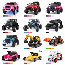 JOYLDIAS Electric Kids Ride On Cars Toy Christmas Birthday Gift w/Remote Control