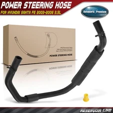 Power Steering Reservoir Line Hose for Hyundai Santa Fe 2003 2004 2005 2006 3.5L