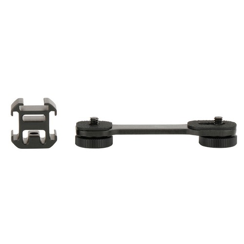 1X Triple Cold Shoe Mount Extension Stand For Zhiyun Smooth 4 Feiyu Vimble 2 HOT - Picture 11 of 12