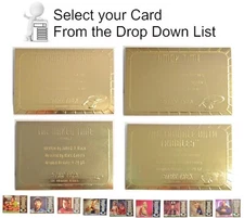 1996 Star Trek 30 Year Phase 1 Gold Embossed Episode Card- U Pick  Your Choice