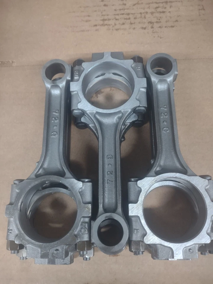 Juego 6 bielas OEM 3.0 6G72 Mitsubishi Dodge Chrysler MD1329 MD096043 Foto 2 de 2