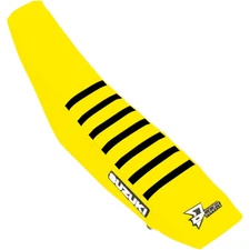 D'COR VISUALS 0821-3196 30-40-463 Seat Cover yellow/black - rmz250/450 '18-'25