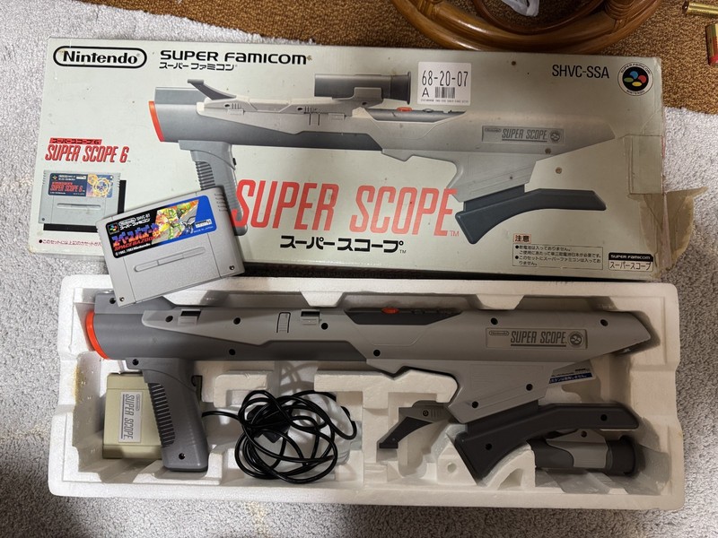 super scope snes gun superfamicon
