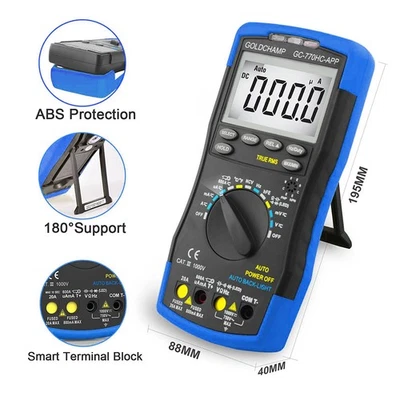 Digitaler Multimeter mit 6000 Zählungen TRMS Auto Bereich Spannungs und Strommes - Bild 1 von 4