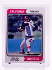 Topps 1974 Nolan Ryan #20 California Angels Baseball MLB Nice Card! 👍🏼