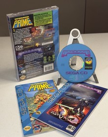 Ultraverse Prime & Microcosm (Sega CD, 1994)  CIB, Reg. Cards, Tested