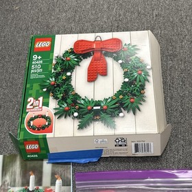 2 Lego Christmas Holiday Sets 40253 Toys 24 In 1 & 40426 Wreath 2 In 1