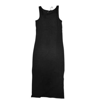 VERO MODA Maxikleid Gr. L Schwarz NEU My Soft Maxi Dress Ärmellos Jersey