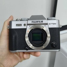 Fujifilm X-T20 Silver 24.3MP Mirrorless Digital Camera Body Only -90 new