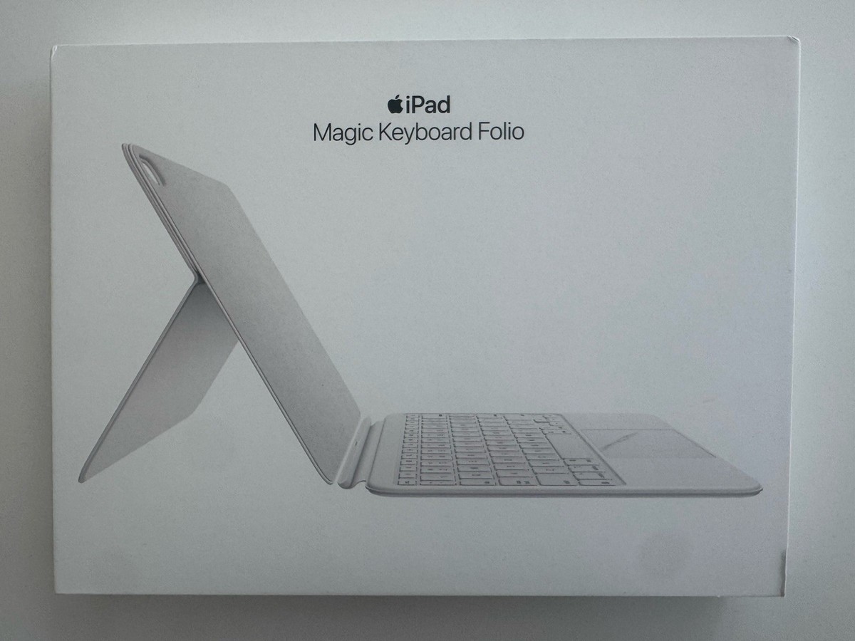 Apple Magic Keyboard Folio White A2695 for sale online | eBay