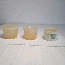 3 Stück Tupperware Vintage kleine Dosen mit Deckel  Hefe Zwiebel,Kräuter,usw.