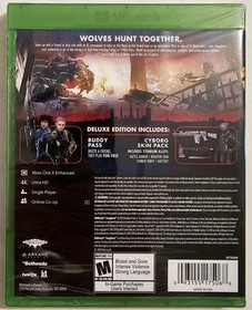 WOLFENSTEIN YOUNGBLOOD DELUXE EDITION XBOX ONE BRAND NEW SEALED FAST SHIPPING 