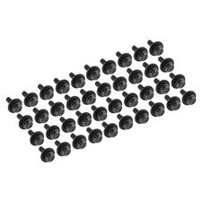 40 x Car Body Bolts Screw Fastener M6 Hood Fender Bumper Rivet Retainer